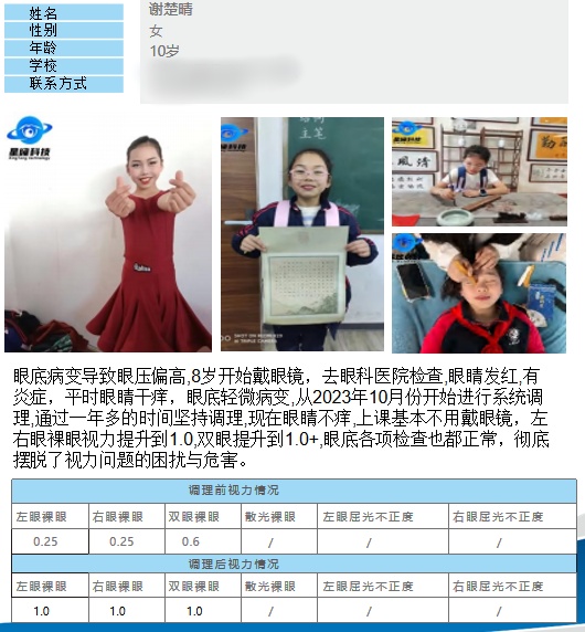 眼底病变视力调理